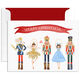 Nutcracker Ensemble Folded Holiday Cards Image 4 of 5